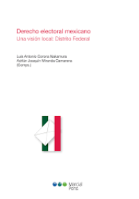 Image of DERECHO ELECTORAL MEXICANO UNA VISIÓN LOCAL: DISTRITO FEDERAL