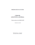 Curso de lingüística genera